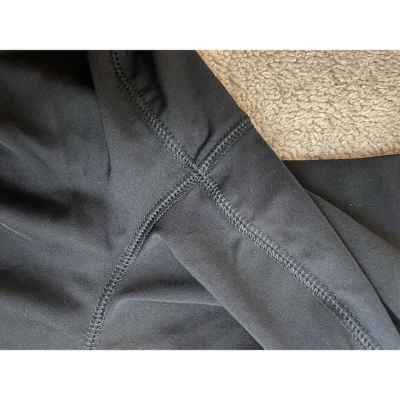 Nike Dri-Fit Shorts Mens medium Black Yellow Side Stripe Performance - Picture 7 of 9